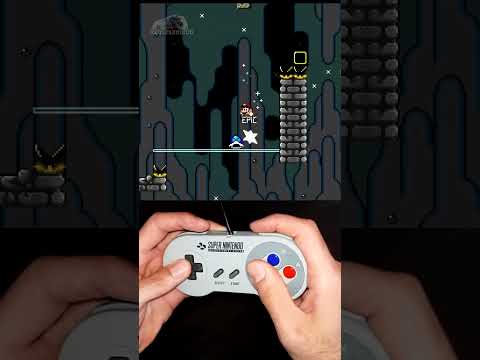 Mario goes SHELL JUMP CLIMBING #shorts #kaizo #mario