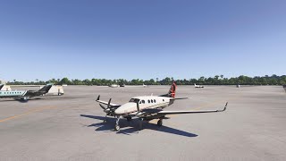 MSFS2024 XBOX SERIES X Beechcraft King Air C90 GTx Quick Flight