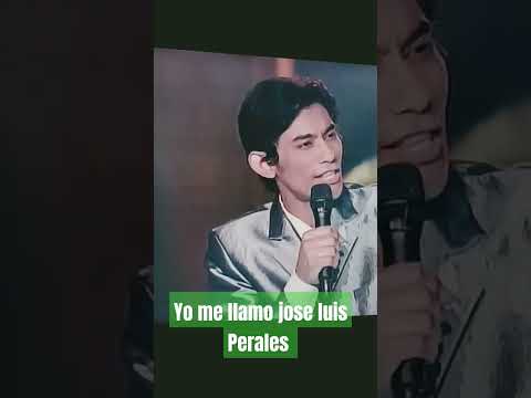 yo me llamo José Luis Perales