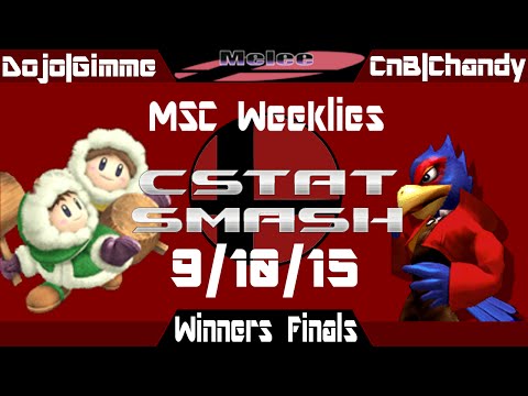MSC Melee 9-10-15 Singles WF - Dojo|Gimme (ICs) vs. CnB|Chandy (Falco)