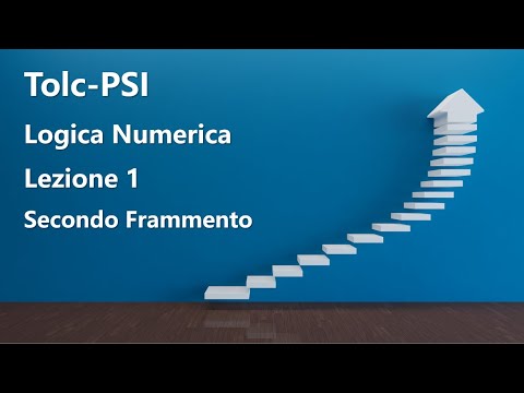 Logica numerica Tolc-PSI. Lezione 1, Secondo Frammento: Matrici