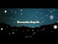 KA SABA ANG DE Lyrics Video