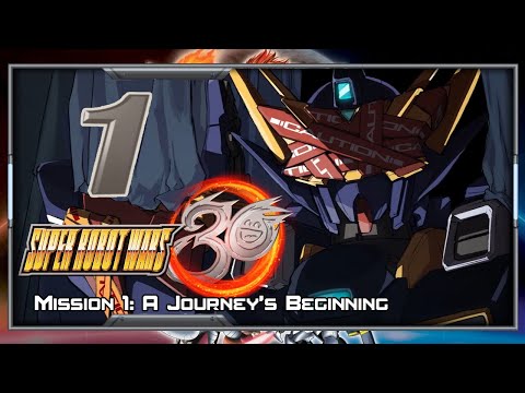 Super Robot Wars 30 [English] - Walkthrough - Scenario 1B (Edge) [A Journey's Beginning (Space)]