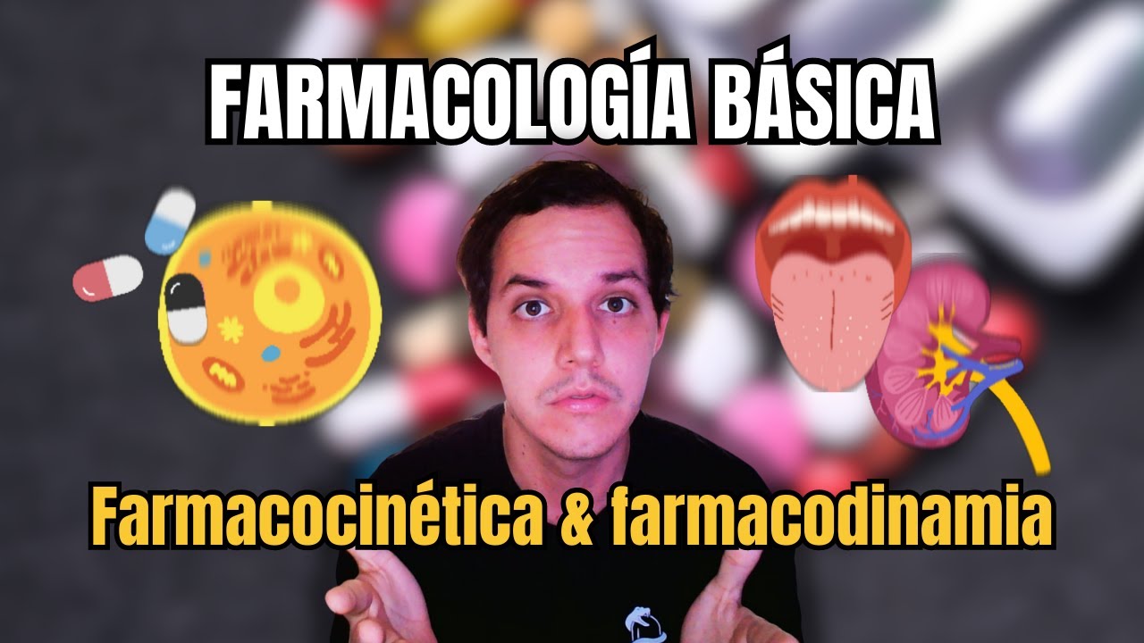 FARMACOCINÉTICA Y FARMACODINAMIA esto es TODO LO QUE DEBES SABER  | Farmacotips