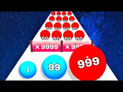 Rolling ORB Crash 3D | Ball Run 2048 - All Levels Gameplay Android,iOS - New APK UPDATE
