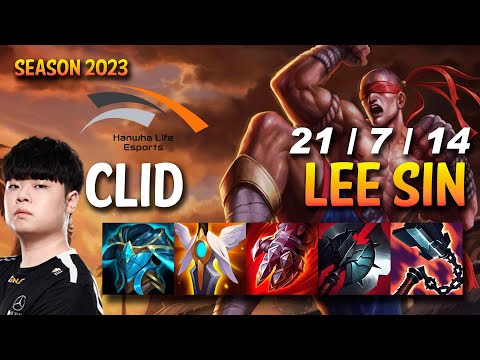 HLE Clid LEE SIN vs VIEGO Jungle - KR Ranked
