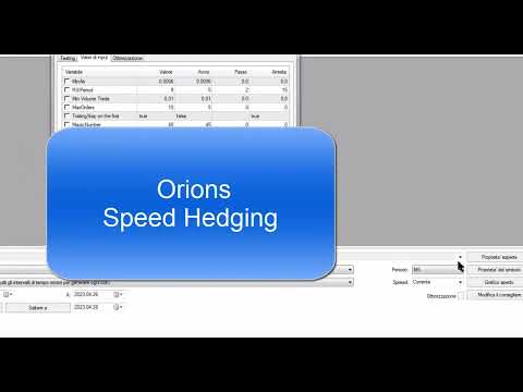 Video Orions Speed Hedging