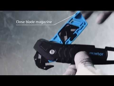 Safety knife MARTOR SECUMAX 350 training video GB
