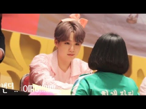 Some beautiful moments of Suga at fansign 💖💞💜🌟 #sugabts #BTS