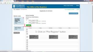 online course registration