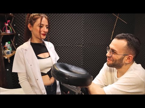 ASMR MASSAGE | Back Massage Talk ASMR - By Melek