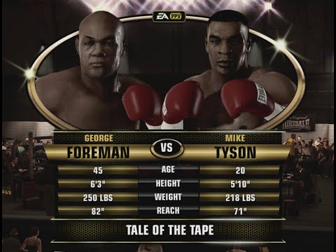 Fight Night Champion: George Foreman vs Mike Tyson