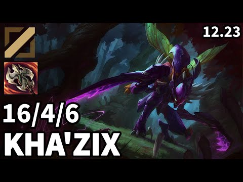 Kha'Zix Mid vs Vex - EUW Master | Patch 12.23