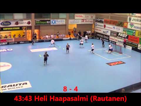 Naisten liiga: Happee - SB Vantaa, maalikooste, 11.10.2014