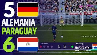 ⚽ Alemania vs Paraguay | Tanda de penales | Copa del Mundo 2026 | Simulación/Recreación videojuego ⚽ Alemania vs Paraguay | Tanda de penales | Copa del Mundo 2026 | Simulación/Recreación videojuego