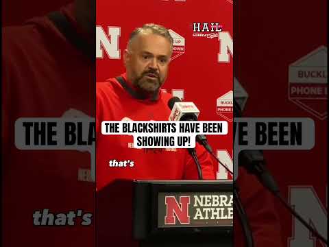 Matt Rhule Gives Credit To Tony White And The Blackshirts | #nebraska #Huskers #huskernation