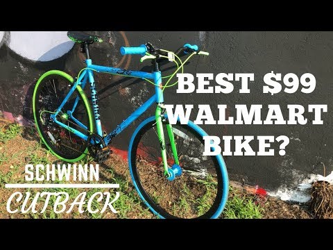 Best $99 Walmart Bike? Schwinn Cutback Urban Bicycle Video