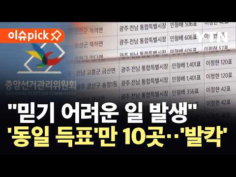 [이슈픽] 선관위 "우연의 일치일 뿐"…줄줄이 터진 의혹 / YTN