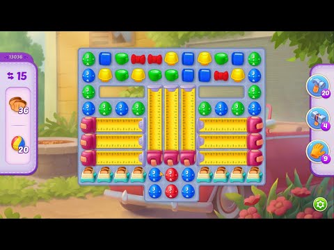 Homescapes Level 13036 No Boosters Gameplay #Bubunka