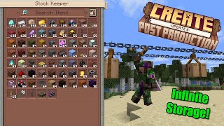 How To Make Infinite Storage In the NEW Create Mod Update 0.6!