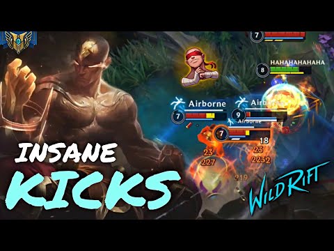 AGGRESSIVE LEE SIN! | FASTEST LEE SIN GAMEPLAY - Wildrift