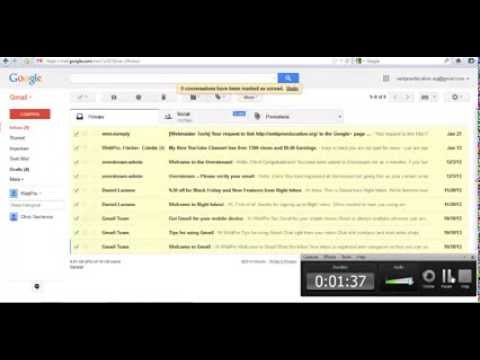 Mark Unread Gmail Messages as Read