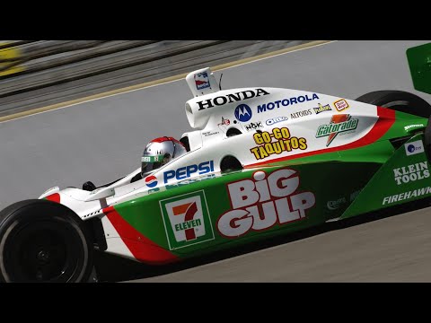 Mario Andretti Big Crash 2003 Indy 500 During Testing