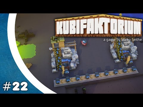 Transportband und Inserter! - Let's Play Kubifaktorium 22/01 [Gameplay Deutsch German]