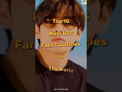 Top 10 most fancy BTS countries #bts #btsarmy #armyxbts #army #bestfanarmy #shorts