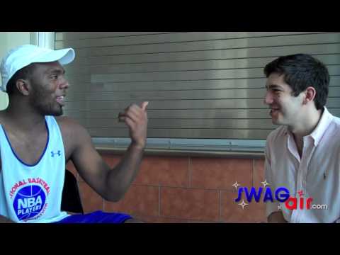 PJ Hairston & Daniel Poneman talk UNC, looking old, rankings & more at NBA 100 camp- Part 1- SwagAir