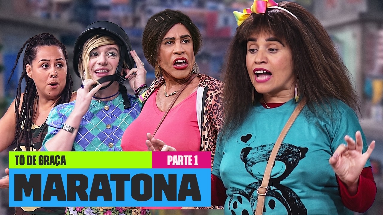 MARATONE as PRIMEIRAS TEMPORADAS com Graça, Briti e mais! | Aquecimento Tô de Graça | Multishow