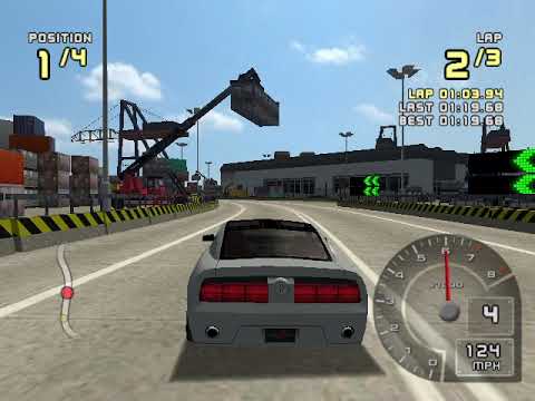 Ford Racing 2 Hard Walkthrough Part 18 - Ford Challenge: Concept - 2003 Ford Mustang GT Concept