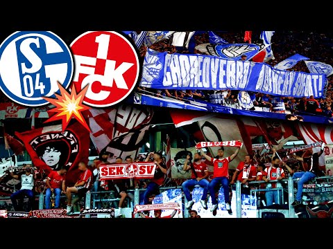 Deutliche Spruchbänder, Pyro-Inferno & Choreo-Verbot! (Schalke - Kaiserslautern 3:0)