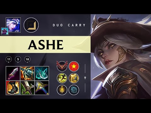 Ashe ADC vs Kai'Sa - VN Grandmaster Patch 25.24