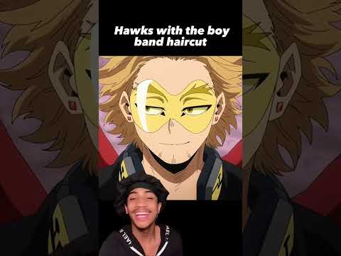 The undercut is so elite 😩 #hawks #mha #myheroacademia #anime