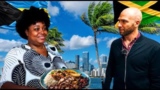 Miami's Best Caribbean Food Tour! Curry Conch and Jerk Chicken!