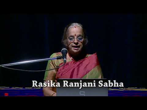 Smt. Alamelu Ramakrishnan - Women composers in Carnatic music - Lecdem.