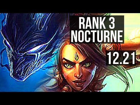 NOCTURNE vs NIDALEE (JNG) | Rank 3 Nocturne, 11/2/13, Dominating | TR Master | 12.21