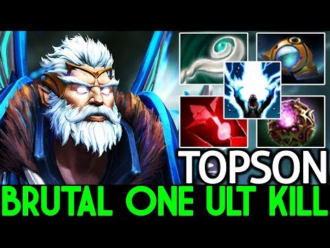 TOPSON [Zeus] Nonstop Spam Skill Insane Damage One ULT Kill 7.24 Dota 2