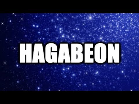 HAGABEON  (Lirik & Artinya)