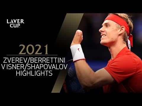 Match 4 Highlights -  Zverev/Berrettini v Isner/Shapovalov | Laver Cup 2021