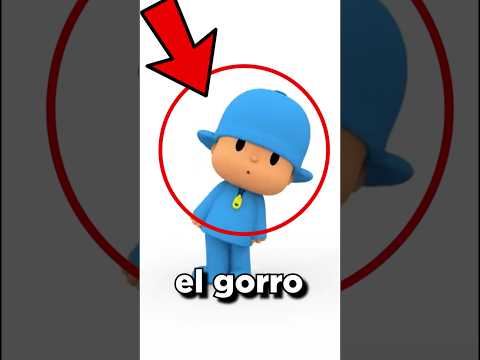 ¿Por qué Pocoyó no se quita el gorro? 😨 #pocoyo #josativi #shorts #youtube