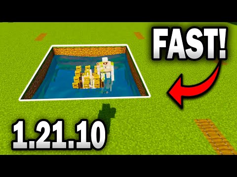 EASIEST AFK Iron Golem Farm in Minecraft 1.21+ | Java Edition