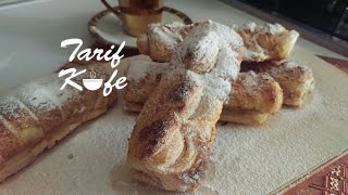 Milföy Hamurundan Haşhaşlı Tahinli Çörek