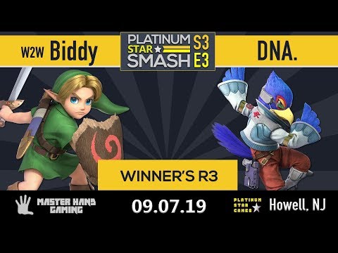 PSS S3:E3 - W2W | Biddy (Young Link) Vs. DNA. (Falco) - Winner's R3