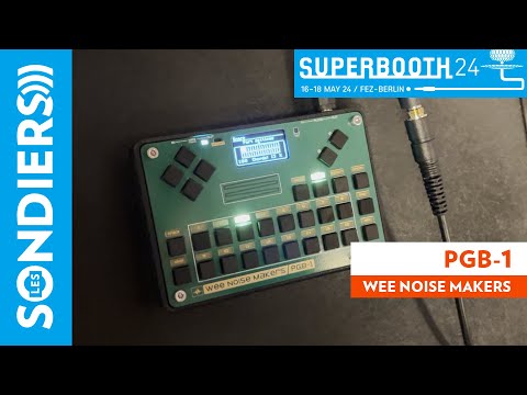 WEE NOISE MAKERS PGB-1 [SUPERBOOTH 2024]