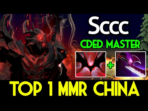 Sccc DOTA2 Patch 7.02 [Shadow Fiend] Top 1 MMR China
