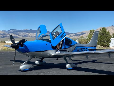 Cirrus SR22T flight vlog in the flight levels / Sacramento - Medford