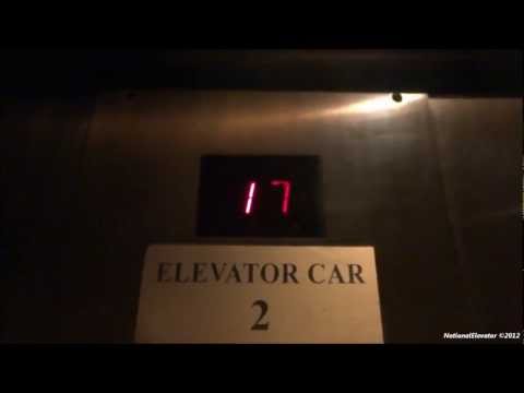Westinghouse Traction Elevators at the Sir Francis Drake Hotel in San Francisco, California