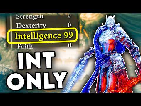 Elden Ring's DLC But I Can Only Level INTELLIGENCE